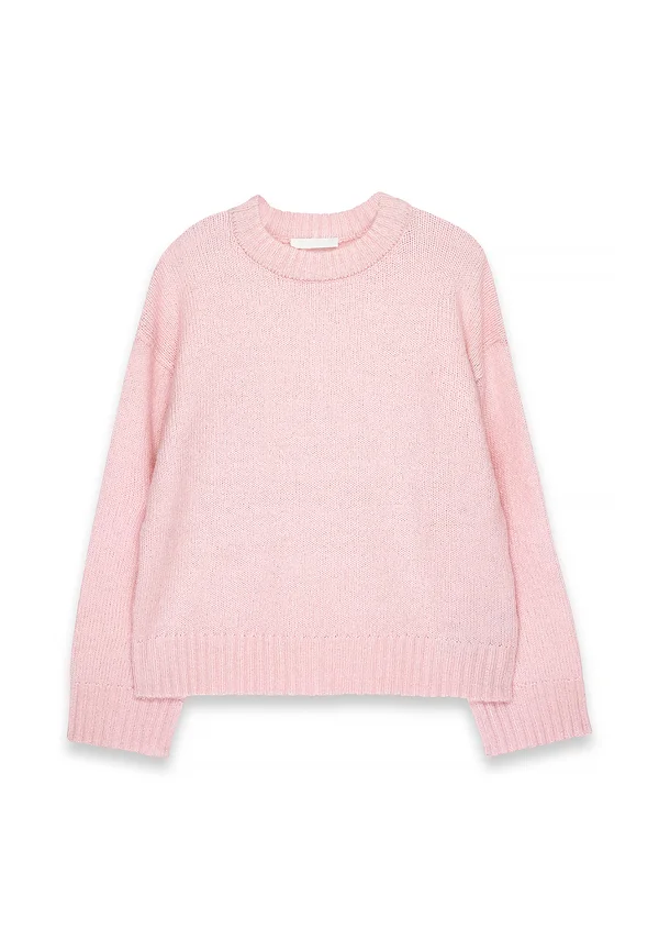 ROUND NECK - Strickpullover - pink
