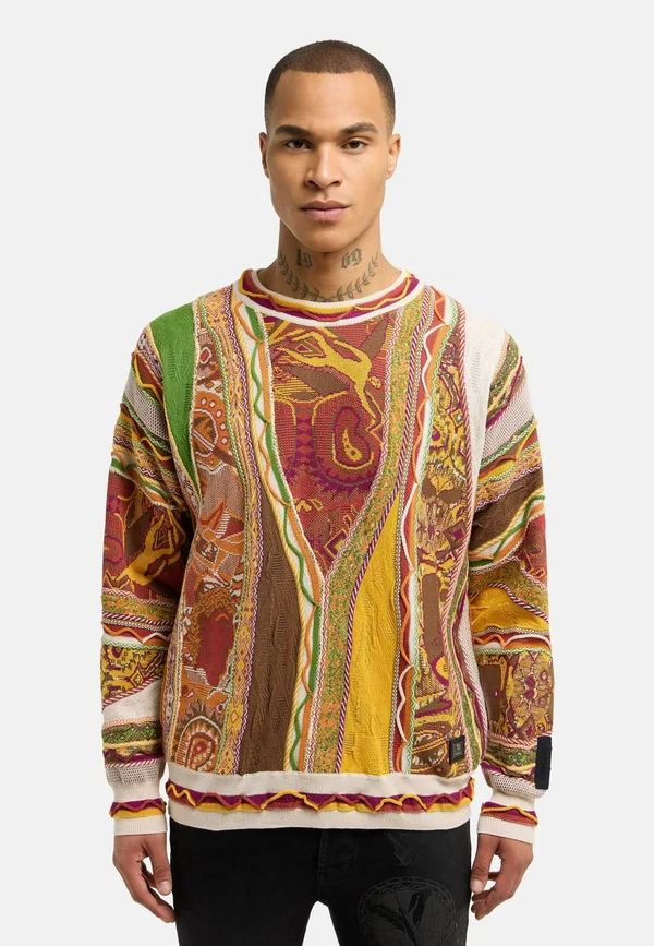 ROUNDNECK UNISEX - Strickpullover - gelb