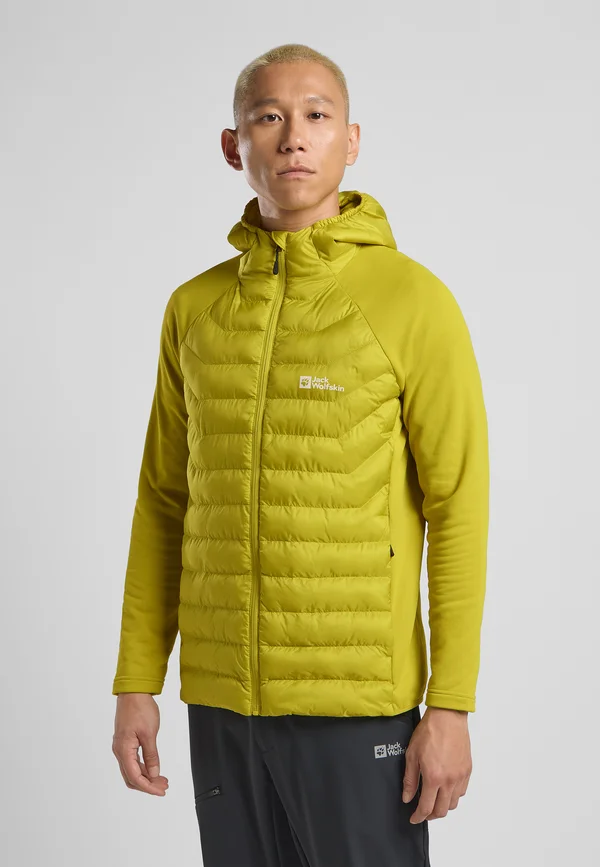 ROUTEBURN PRO HYBRID - Outdoorjacke - chartreuse