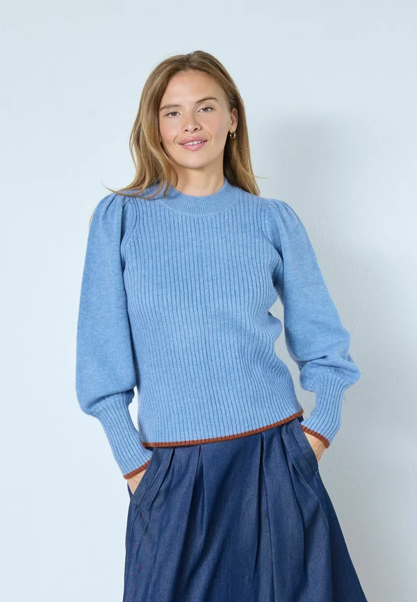 ROWCC O-PUFF  - Strickpullover - blue