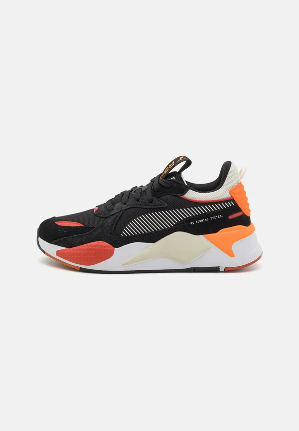 RS X HERITAGE UNISEX - Sneaker low - black/orange glo