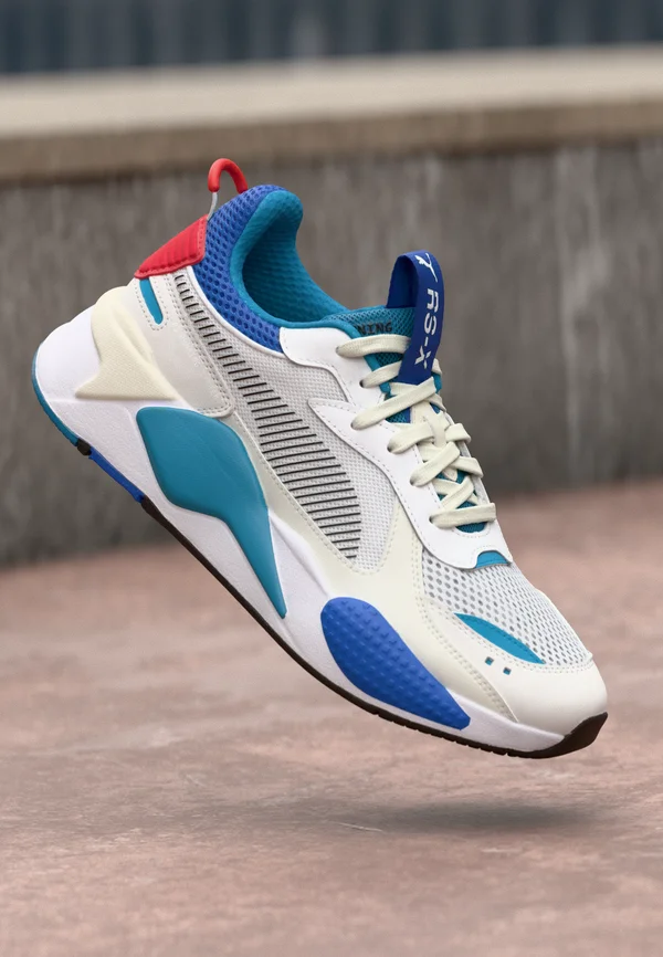 RS X TOYS UNISEX - Sneaker low - white/tropical blue