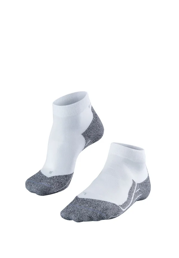 RU4 LIGHT SHORT RUNNING MEDIUM CUSHIONING - Sportsocken - white / grey