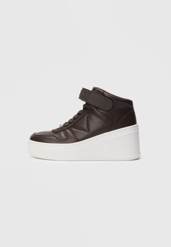 RUBEKA - Sneaker high - dark brown