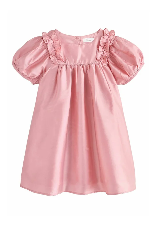 RUFFLE REGULAR FIT - Cocktailkleid/festliches Kleid - soft pink taffeta
