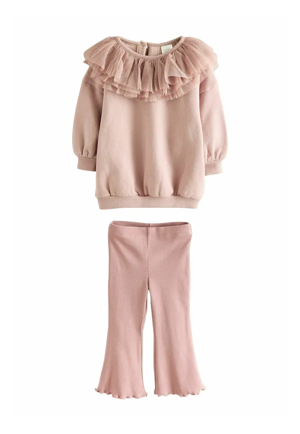 RUFFLE SET  - Sweatshirt - light pink