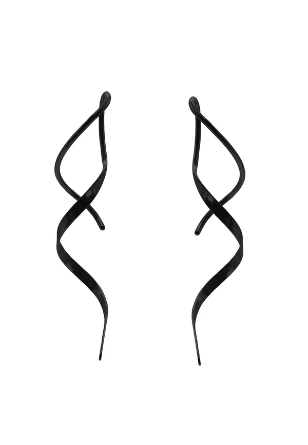 RUFUS - Ohrringe - schwarz