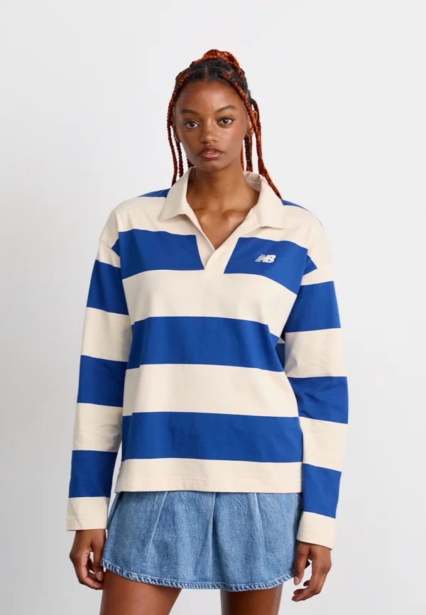 RUGBY LONG SLEEVE - Poloshirt - blue