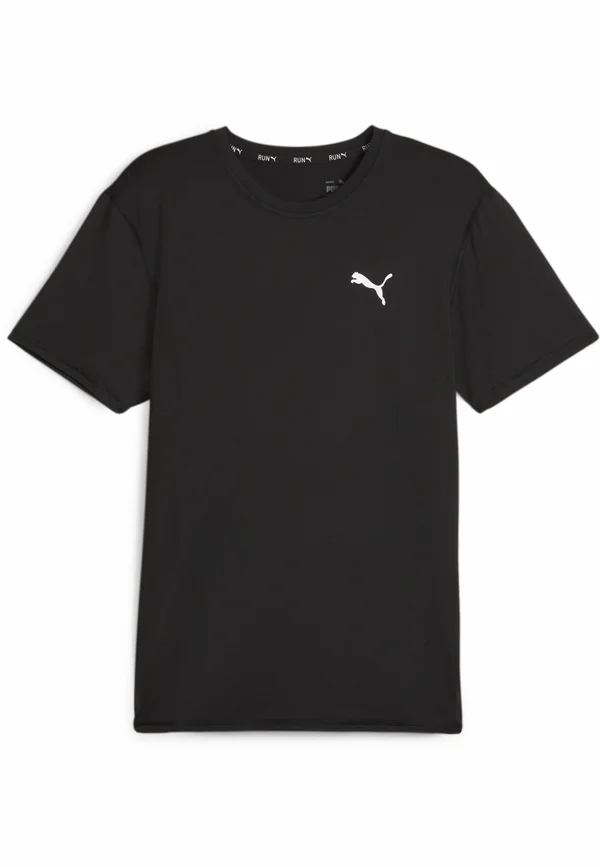 RUN CLOUDSPUN TEE - Sport T-Shirt - black