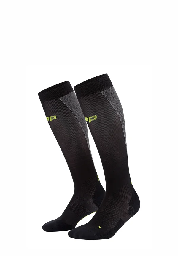RUN COMPRESSION ULTRALIGHT TALL 4.0 - Kniestrümpfe - black grey