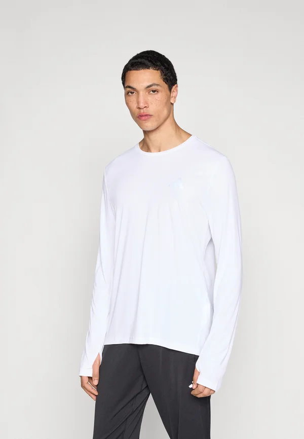 RUN ESS LS M - Langarmshirt - white