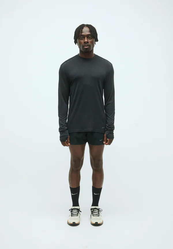 RUN - Langarmshirt - black/anthracite