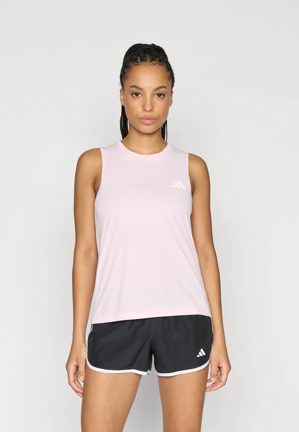 RUN TANK - Top - clear pink