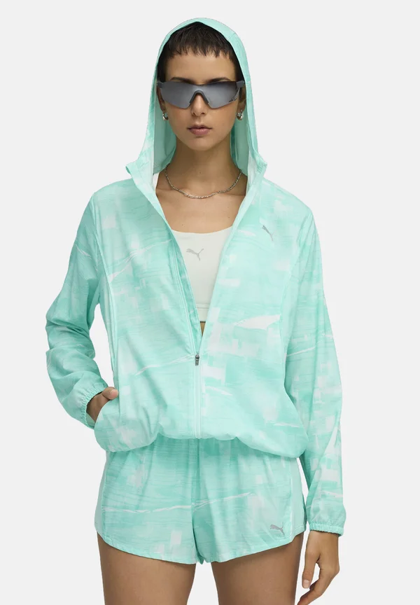 RUN VELOCITY - Laufjacke - mint melt