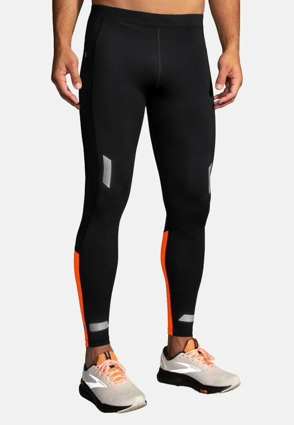 RUN VISIBLE 2.0 - Tights - black ecru fluoro flash