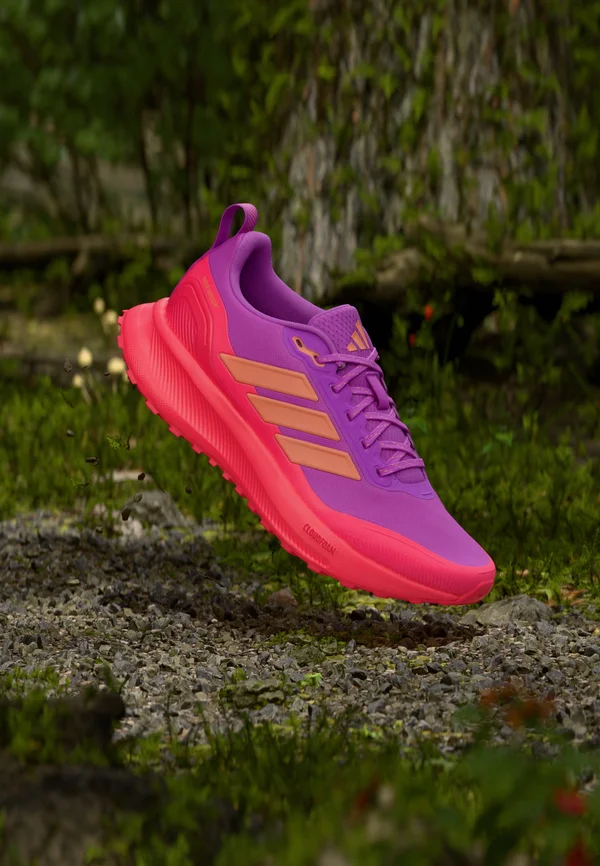 RUNFALCON 5 TR W - Laufschuh Trail - purple burst/dusky orange/lucid red