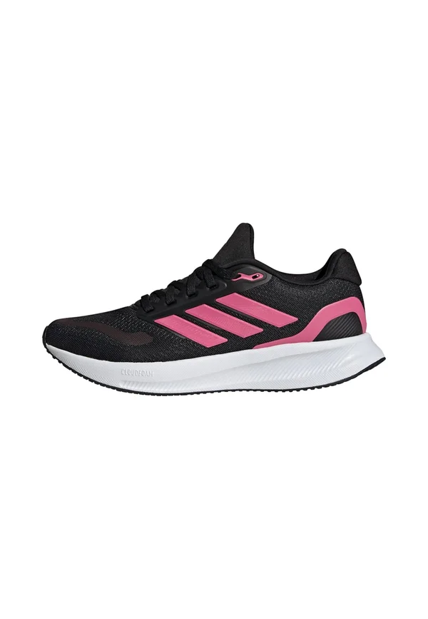 RUNFALCON - Laufschuh Straße - core black   pink fusion   cloud white