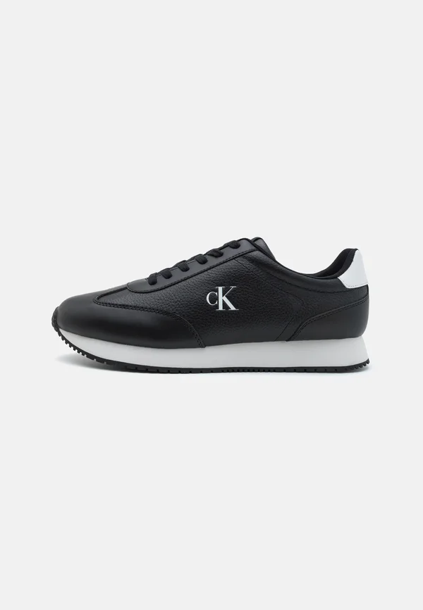 RUNNER LACEUP - Sneaker low - black/bright white