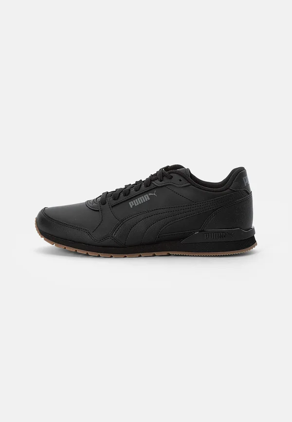 RUNNER V3 UNISEX - Sneaker low - puma black/puma black/gum