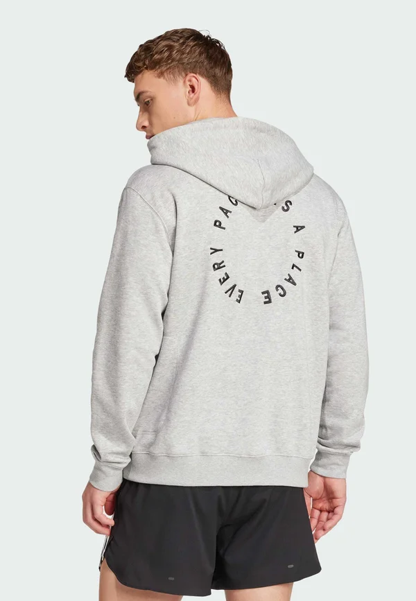 RUNNERS GENDER NEUTRAL - Kapuzenpullover - medium grey heather