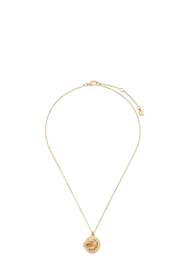 RUNNING BUNNY LOCKET - Halskette - multi gold coloured