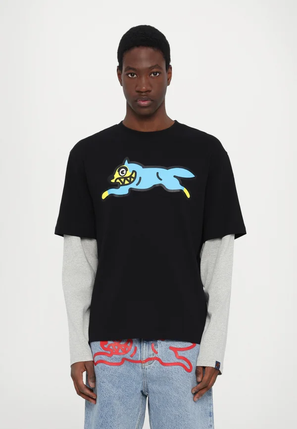 RUNNING DOG LAYERED  - Langarmshirt - black