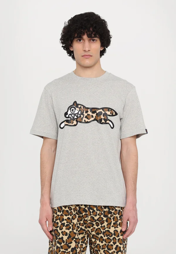 RUNNING DOG - T-Shirt print - heather grey