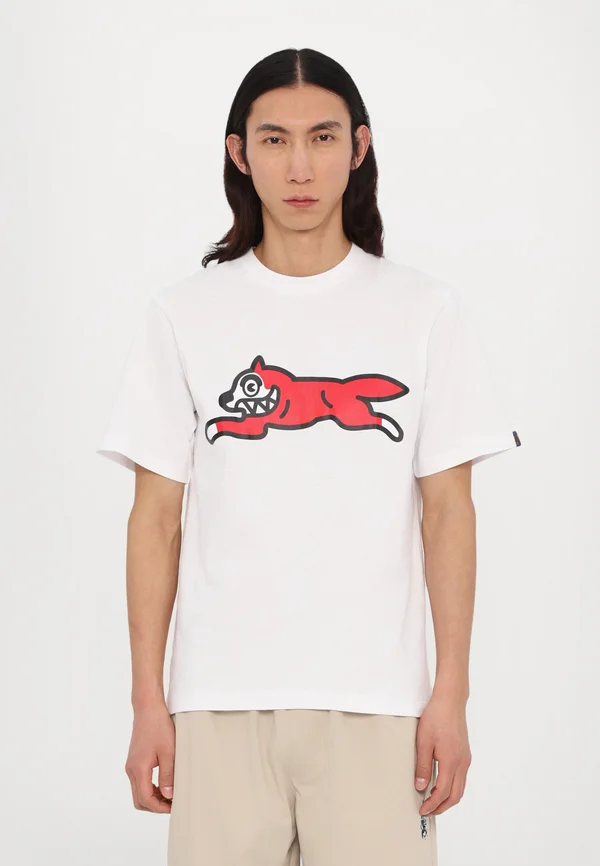 RUNNING DOG - T-Shirt print - white