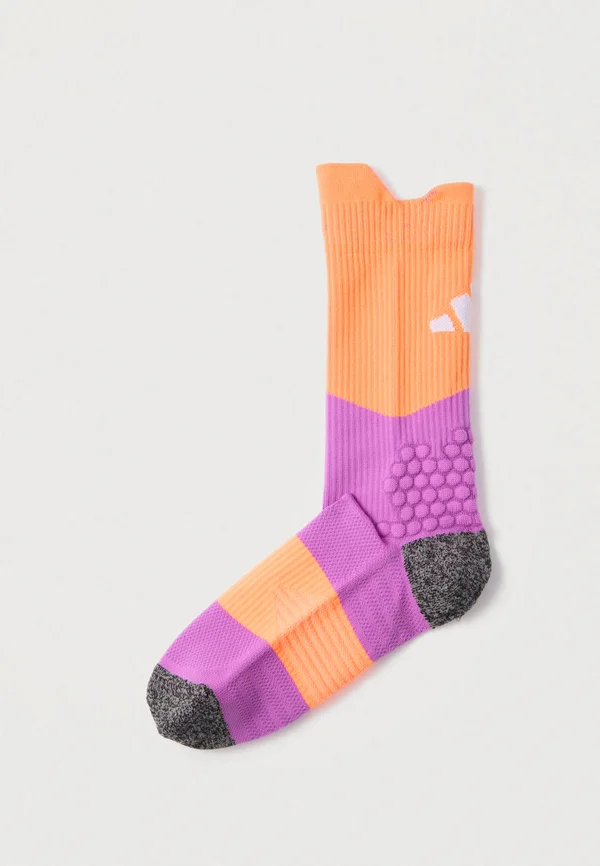 RUNXBOOST SOCK UNISEX - Sportsocken - purple burst/lucid orange/white