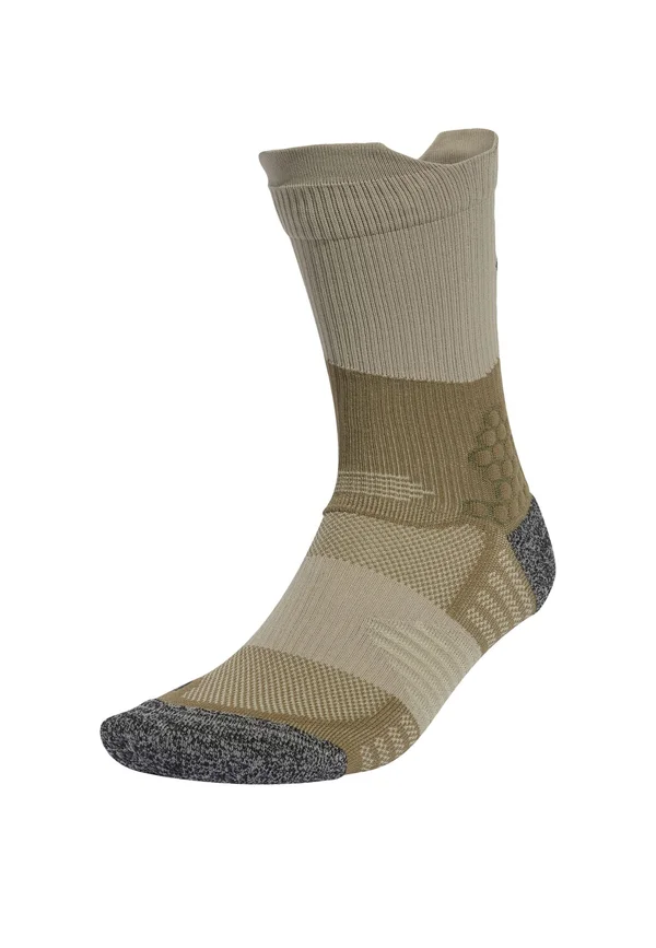 RUNXBOOST - Sportsocken - olive strata   silver pebble