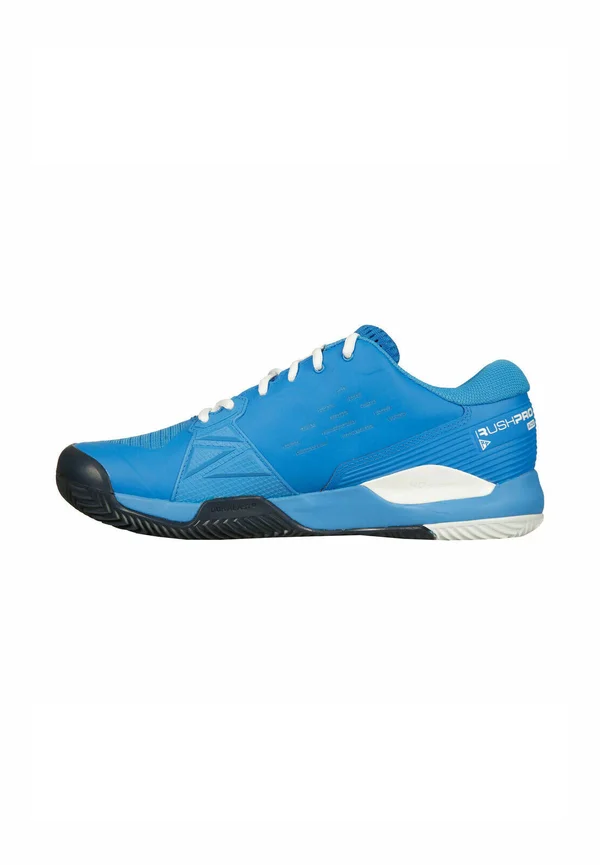 RUSH PRO ACE - Tennisschuh für Sandplätze - french blue white navy blazer