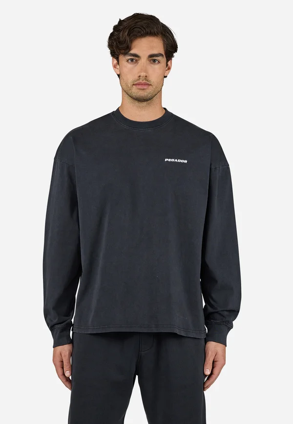 RUSK LOGO - Langarmshirt - vintage black/white gum