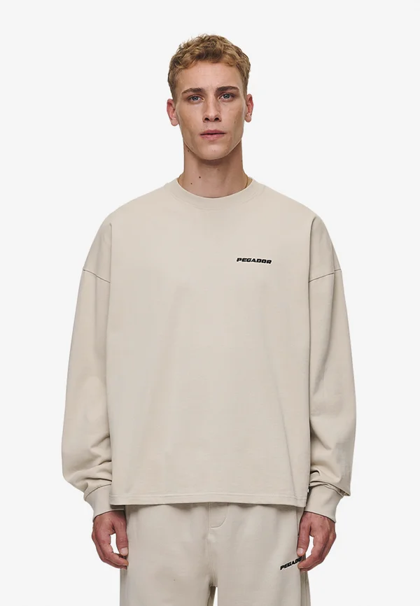 RUSK LOGO - Langarmshirt - washed light beige