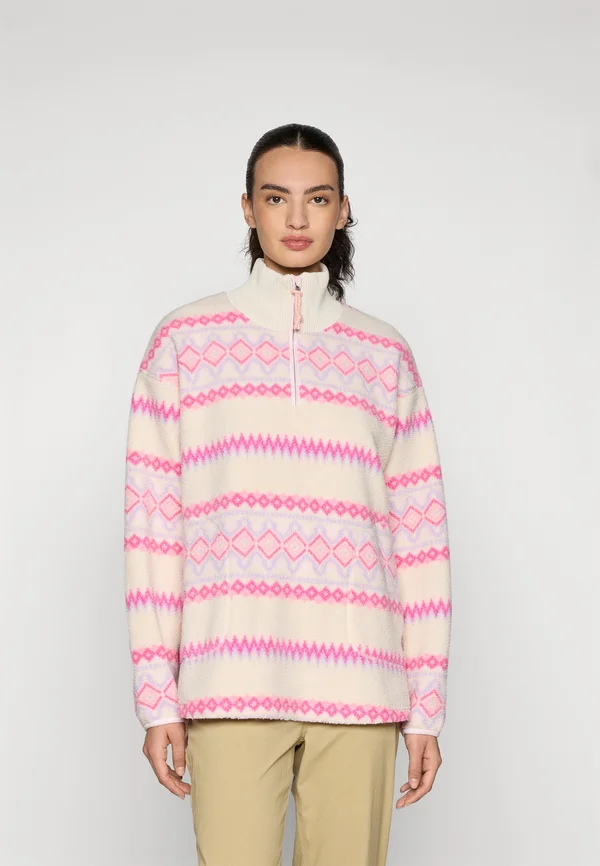RUTHIE MIDLAYER  - Fleecepullover - light beige