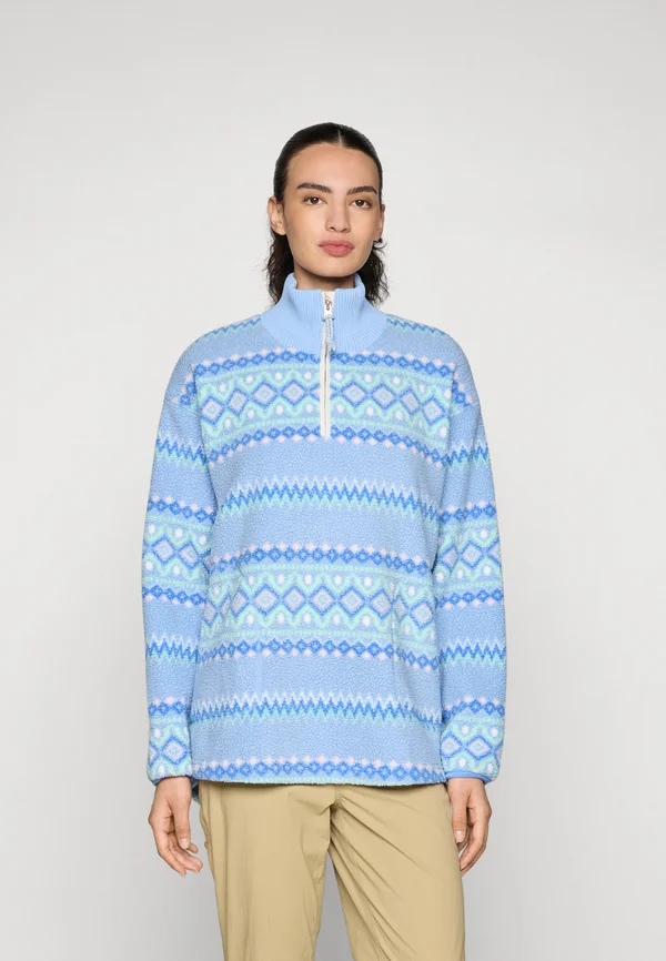 RUTHIE MIDLAYER  - Fleecepullover - pastel light blue