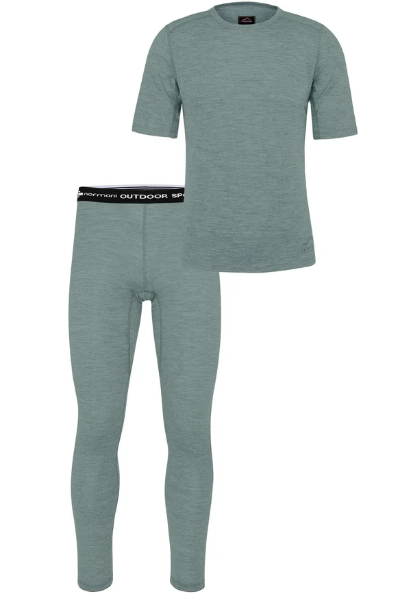 RWS MERINO FUNKTIONSUNTERWÄSCHE SET - Unterhose lang - blau