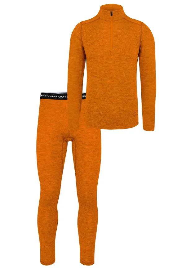 RWS Merino Skiunterwäsche Thermounterwäsche Funktionsunterwäsche - Unterhemd/-shirt - orange