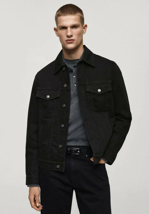 RYAN - Jeansjacke - black denim