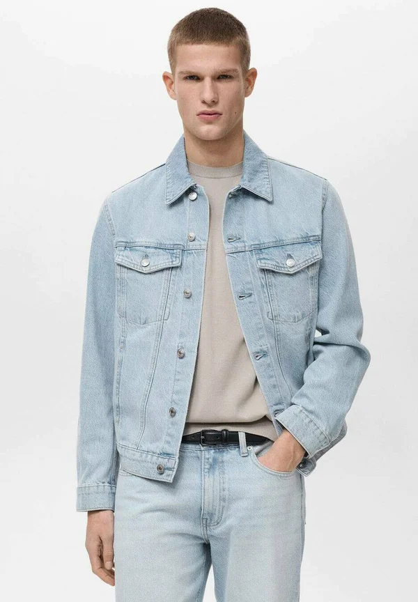 RYAN - Jeansjacke - light blue