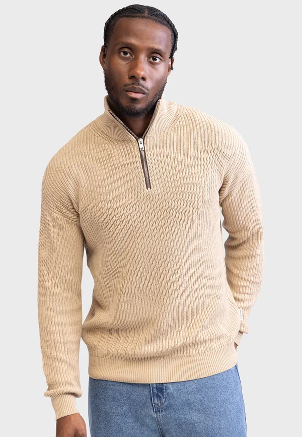 RYDER - Strickpullover - beige
