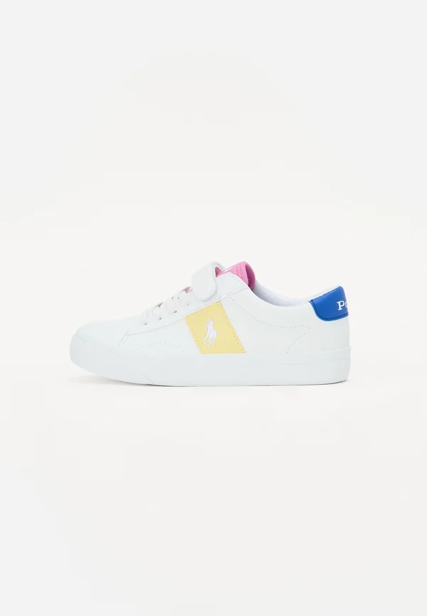RYLEY UNISEX - Sneaker low - white smooth / yellow
