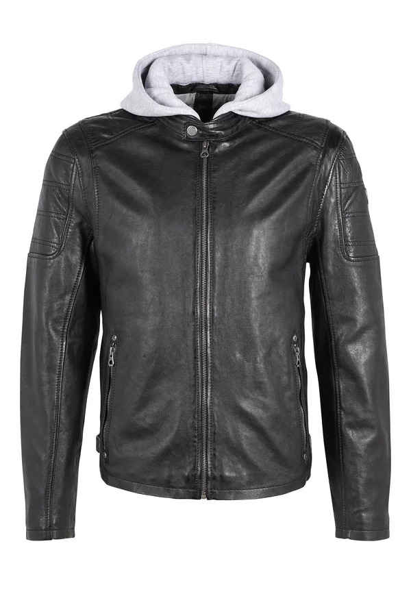 RYLO LAKEV - Lederjacke - bio black