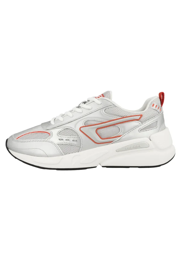 S SERENDIPITY  - Sneaker low - silver/red alert/jet black