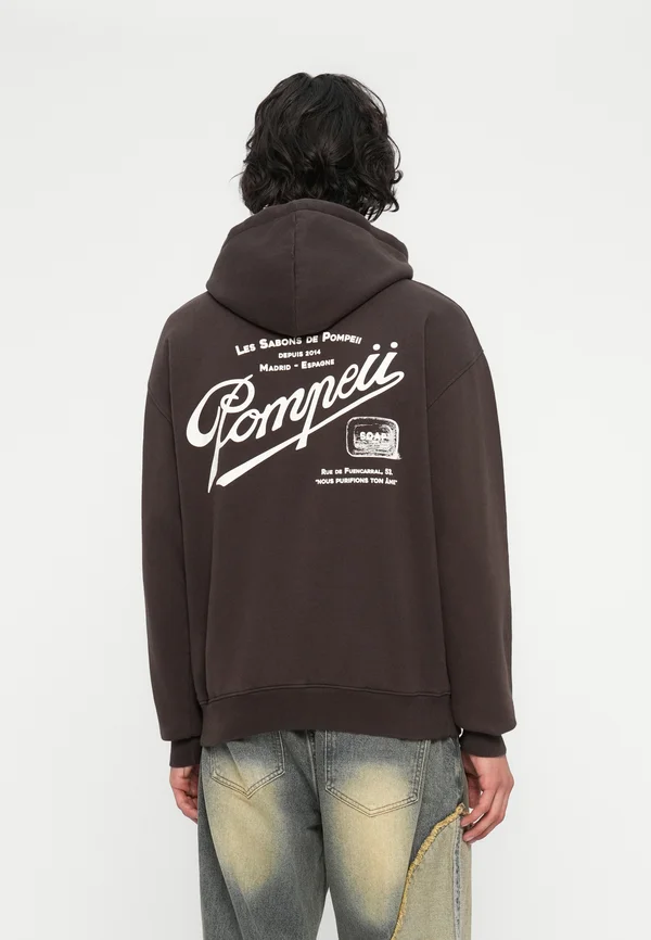 SABONS DE REGULAR HOODIE - Sweatshirt - chocolate