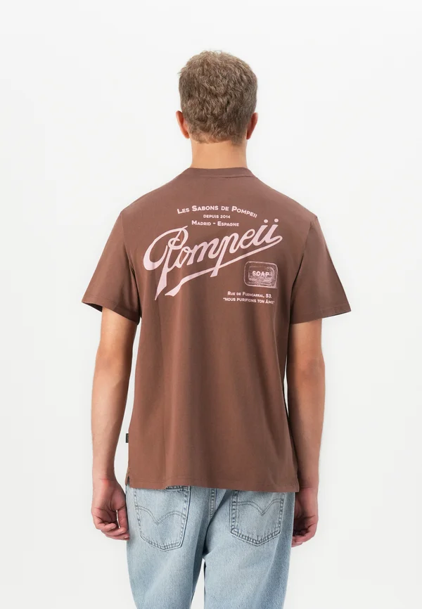SABONS TEE - T-Shirt print - chocolate