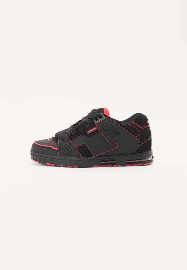 SABRE - Skateschuh - black/red/mosaic