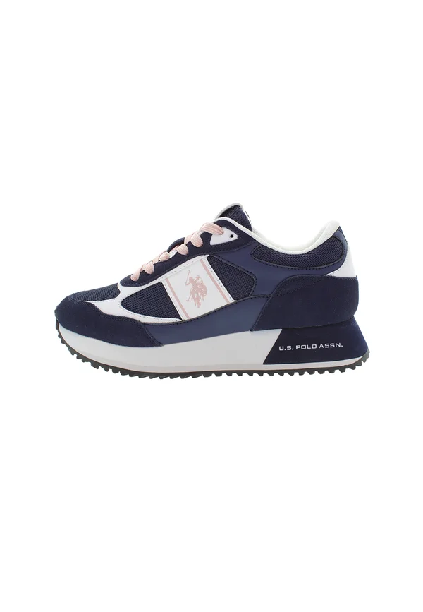 SACHA - Sneaker low - navy blue/white/rose