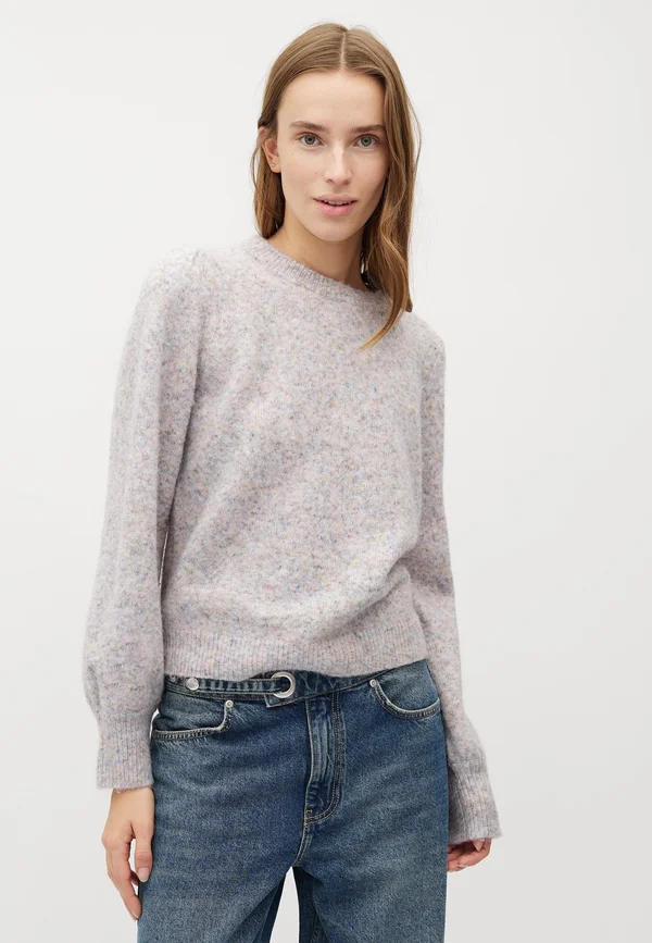 SADI - Strickpullover - pearl melange