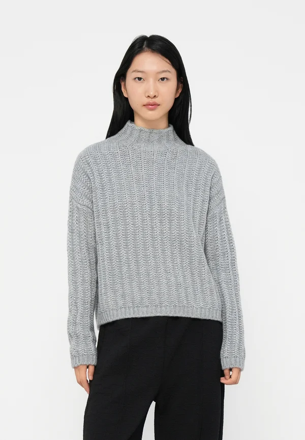 SAFINEYNY - Strickpullover - medium grey