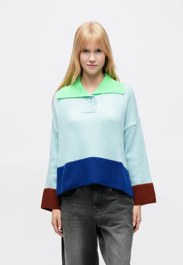 SAIL - Strickpullover - azul